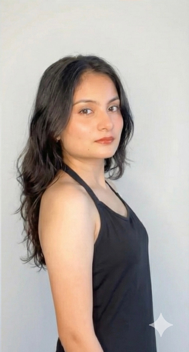 Skyla Slit Midi Dress – Black Elegance with a Bold Edge