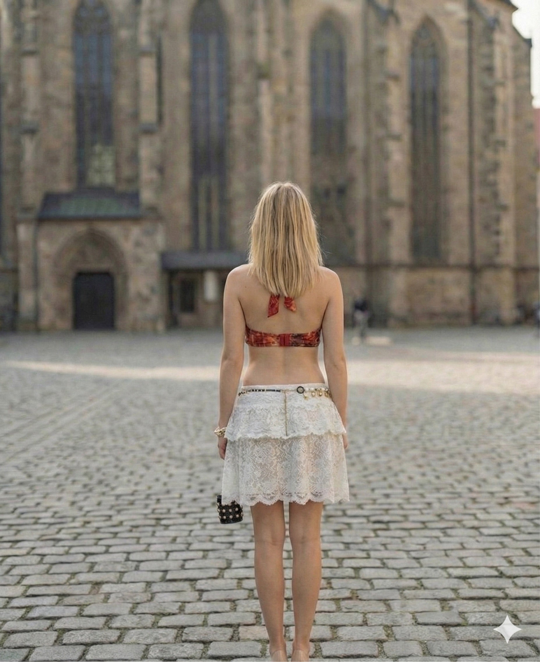 Boho Flame Two-Piece Summer Set