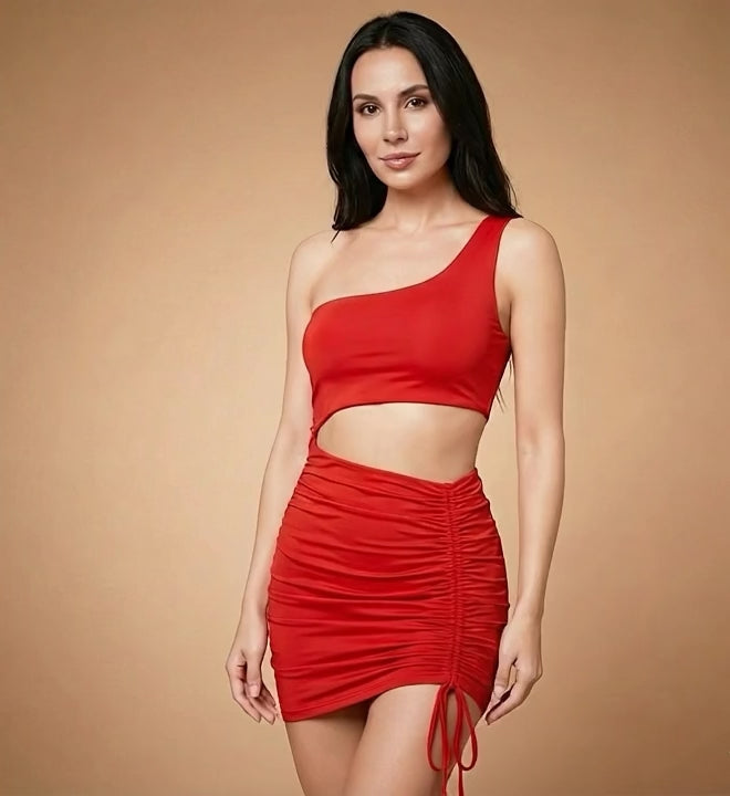 Off-Shoulder Sequin Bodycon Dress